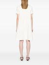 Emporio Armani Ottoman-jersey belted dress