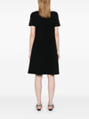 Emporio Armani Ottoman-jersey belted dress