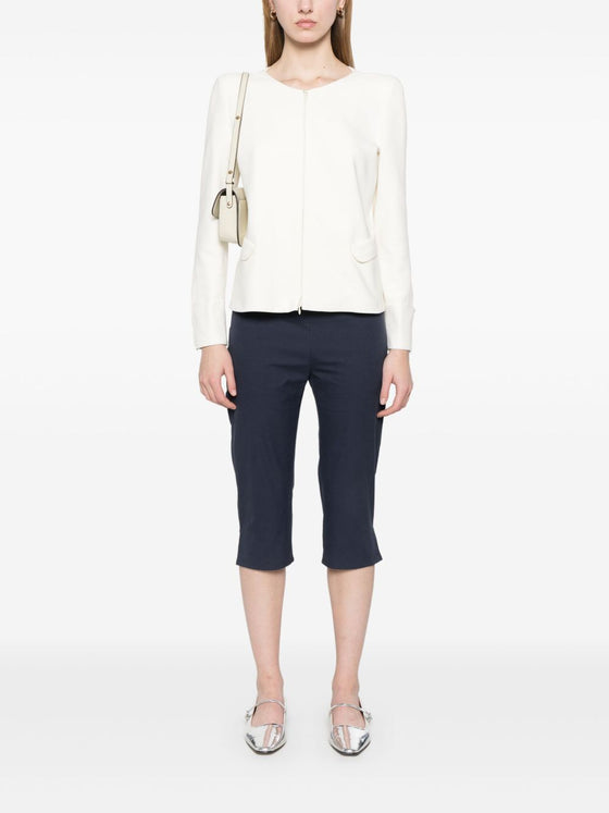 Emporio Armani Ottoman-jersey jacket