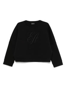  Emporio Armani Double jersey sweatshirt with logo embroidery