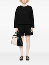 Emporio Armani Double jersey sweatshirt with logo embroidery