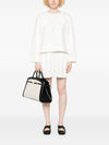 Emporio Armani Double jersey sweatshirt with EA logo embroidery