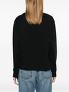 Emporio Armani logo embossed sweatshirt