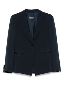  Emporio Armani Icon single-breasted blazer