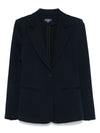 Emporio Armani Icon single-breasted blazer in an embossed jacquard knit jersey