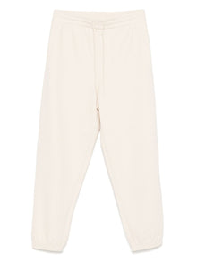  Emporio Armani ASV Lyocell blend jersey joggers with all-over lettering