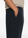 Emporio Armani ASV Lyocell blend jersey joggers with all-over lettering