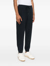 Emporio Armani ASV Lyocell blend jersey joggers with all-over lettering