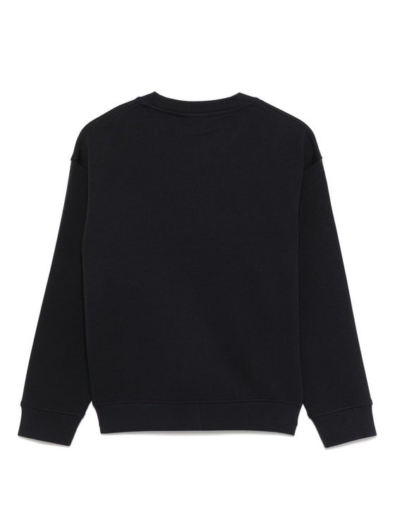 Emporio Armani logo patch sweatshirt