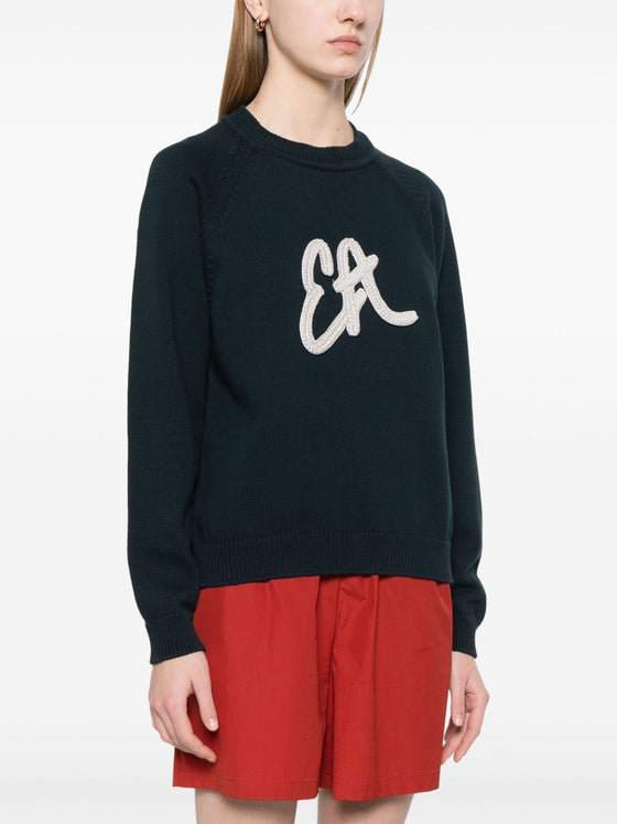 Emporio Armani Sweater with maxi EA Icon logo