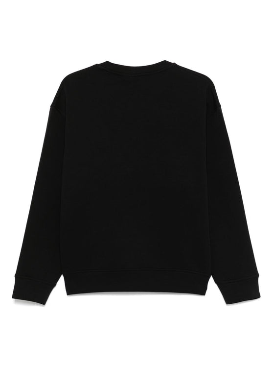 Emporio Armani logo patch sweatshirt