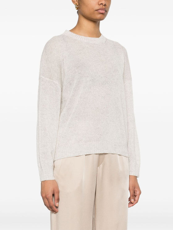 Brunello Cucinelli Sweaters Light Grey