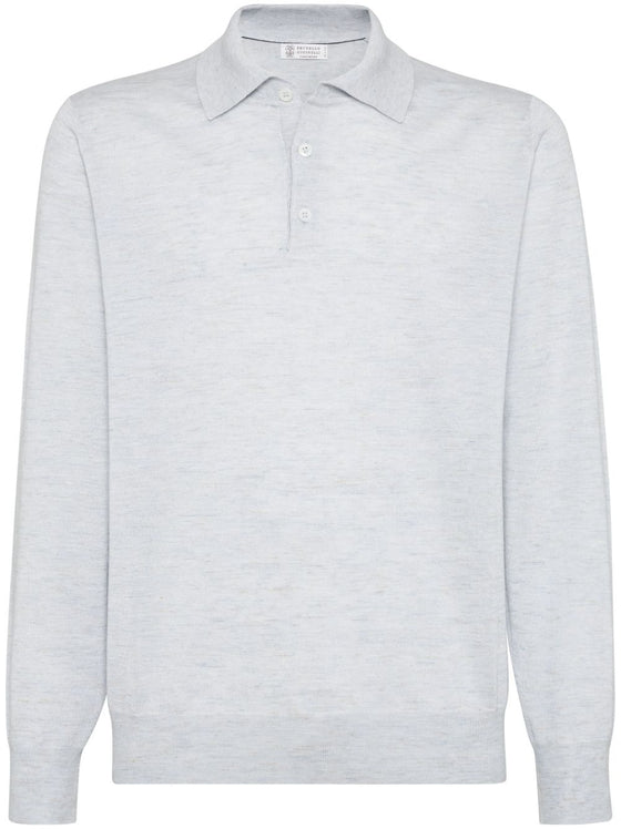 Brunello Cucinelli T-shirts and Polos Clear Blue