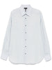 Emporio Armani Shirts Clear Blue
