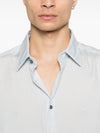 Emporio Armani Shirts Clear Blue