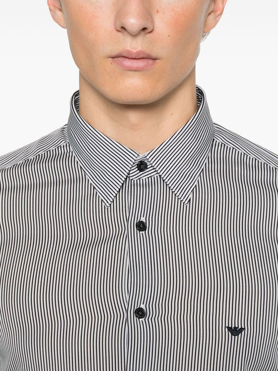 Emporio Armani Shirts Blue