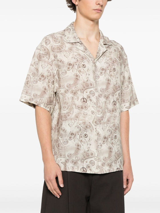 Emporio Armani Shirts Beige