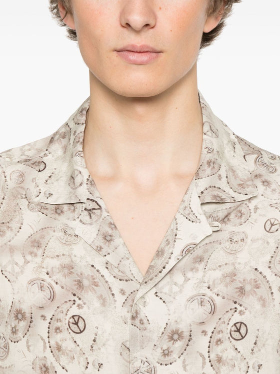Emporio Armani Shirts Beige
