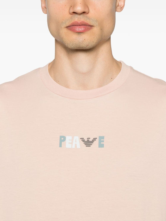 Emporio Armani T-shirts and Polos Beige
