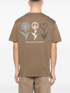 Emporio Armani T-shirts and Polos Brown