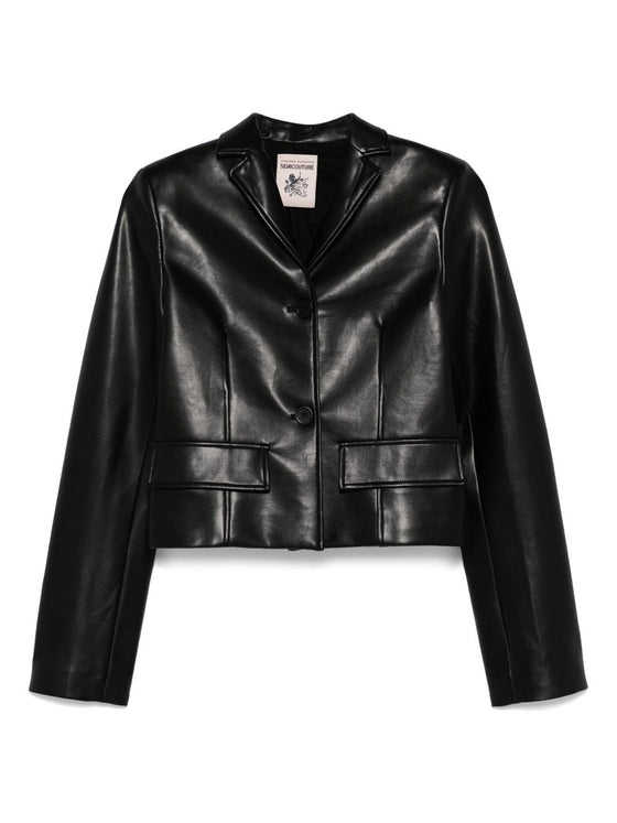 Semicouture Jackets Black