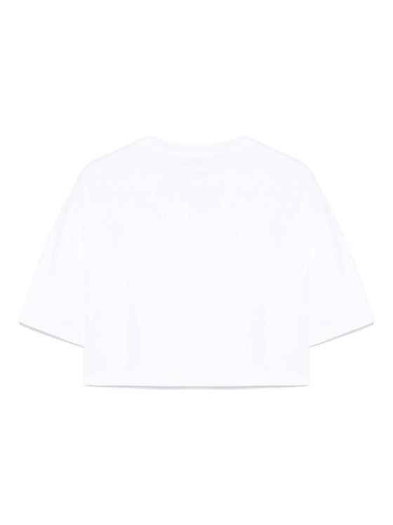 Emporio Armani crewneck crop top