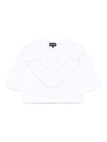  Emporio Armani crewneck crop top