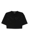 Emporio Armani crewneck crop top