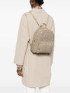 Emporio Armani Mini backpack with monogram print