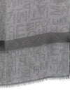 Emporio Armani Scarfs Black