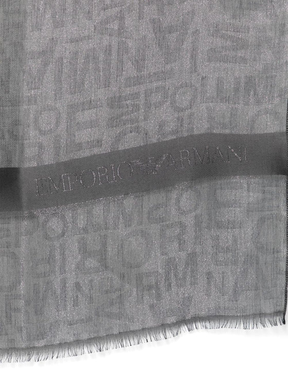Emporio Armani Scarfs Black