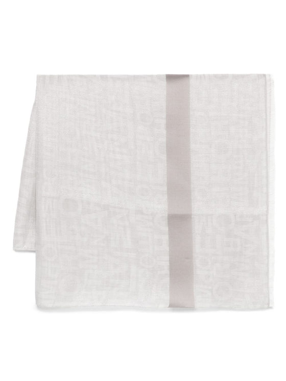 Emporio Armani Scarfs Light Grey