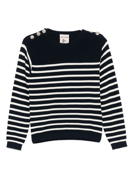 Semicouture Sweaters Blue