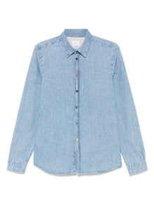  PS By Paul Smith Shirts Clear Blue