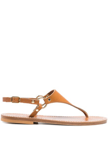  K Jacques St Tropez Sandals Leather Brown