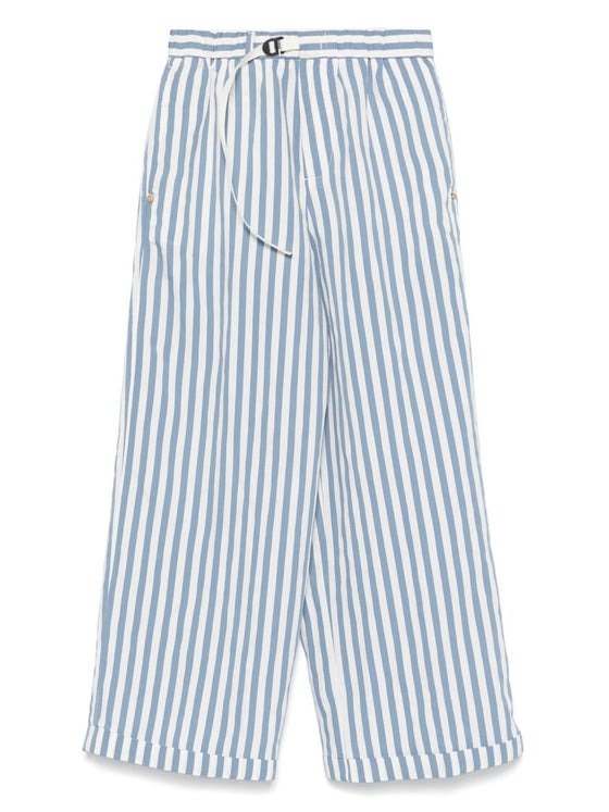 WHITE SAND Trousers Clear Blue