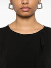 Emporio Armani fluid ruffled shirt jacket