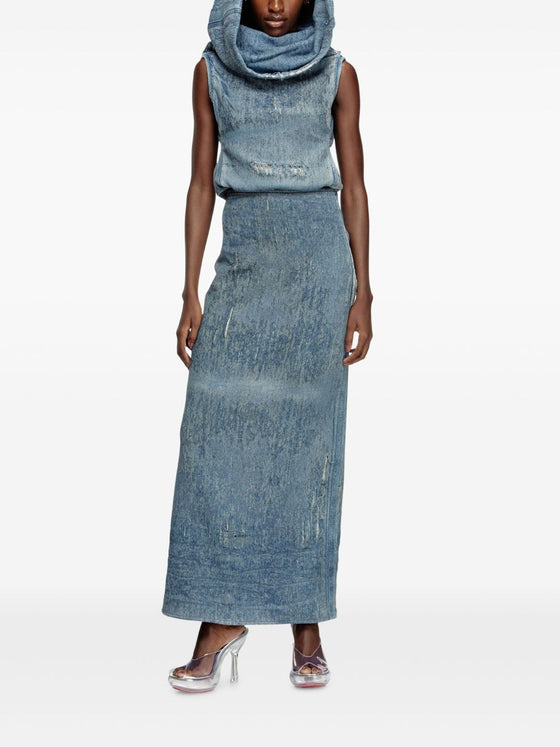 Diesel Skirts Clear Blue