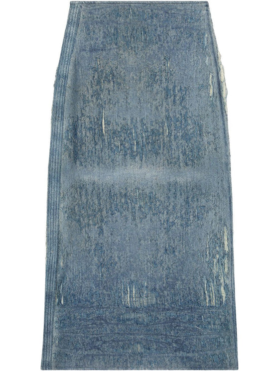 Diesel Skirts Clear Blue