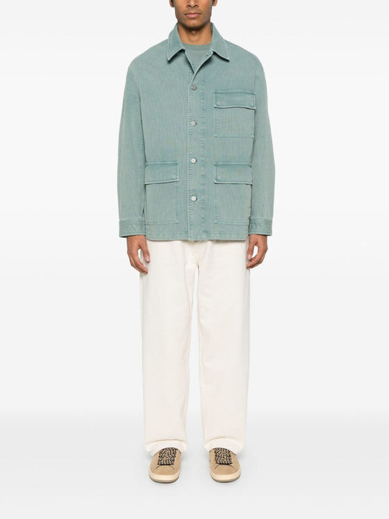 Emporio Armani Jackets Clear Blue