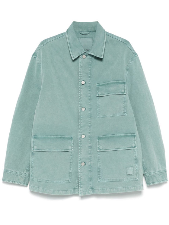 Emporio Armani Jackets Clear Blue