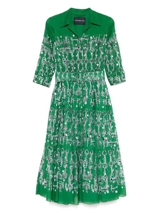 Samantha Sung Dresses Green