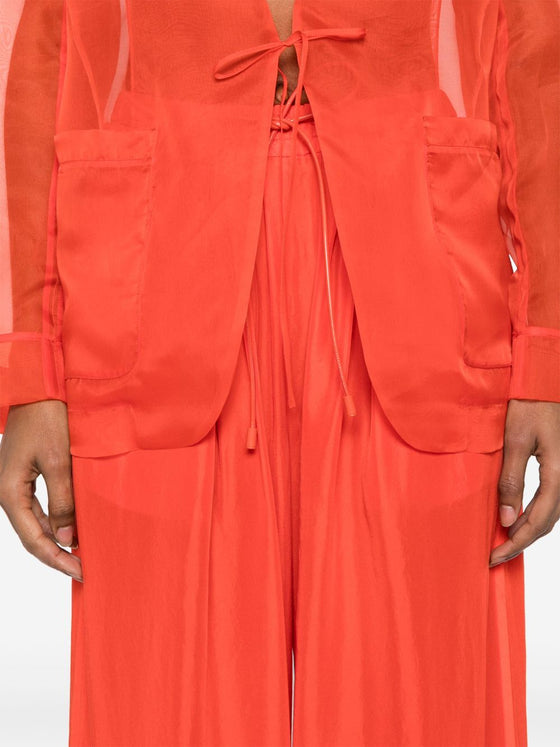 Forte Forte Trousers Red