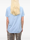 GANNI T-shirts and Polos Clear Blue