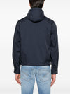 Emporio Armani Blouson with internal nylon bib jacquard all-over lettering