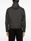 Emporio Armani Blouson with internal nylon bib jacquard all-over lettering
