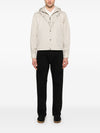 Emporio Armani Blouson with internal nylon bib jacquard all-over lettering