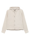 Emporio Armani Blouson with internal nylon bib jacquard all-over lettering