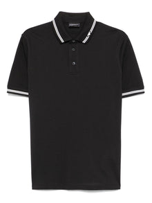  Emporio Armani Jersey polo shirt with logo