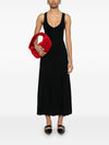 Emporio Armani Seamless, links-stitch knit long dress